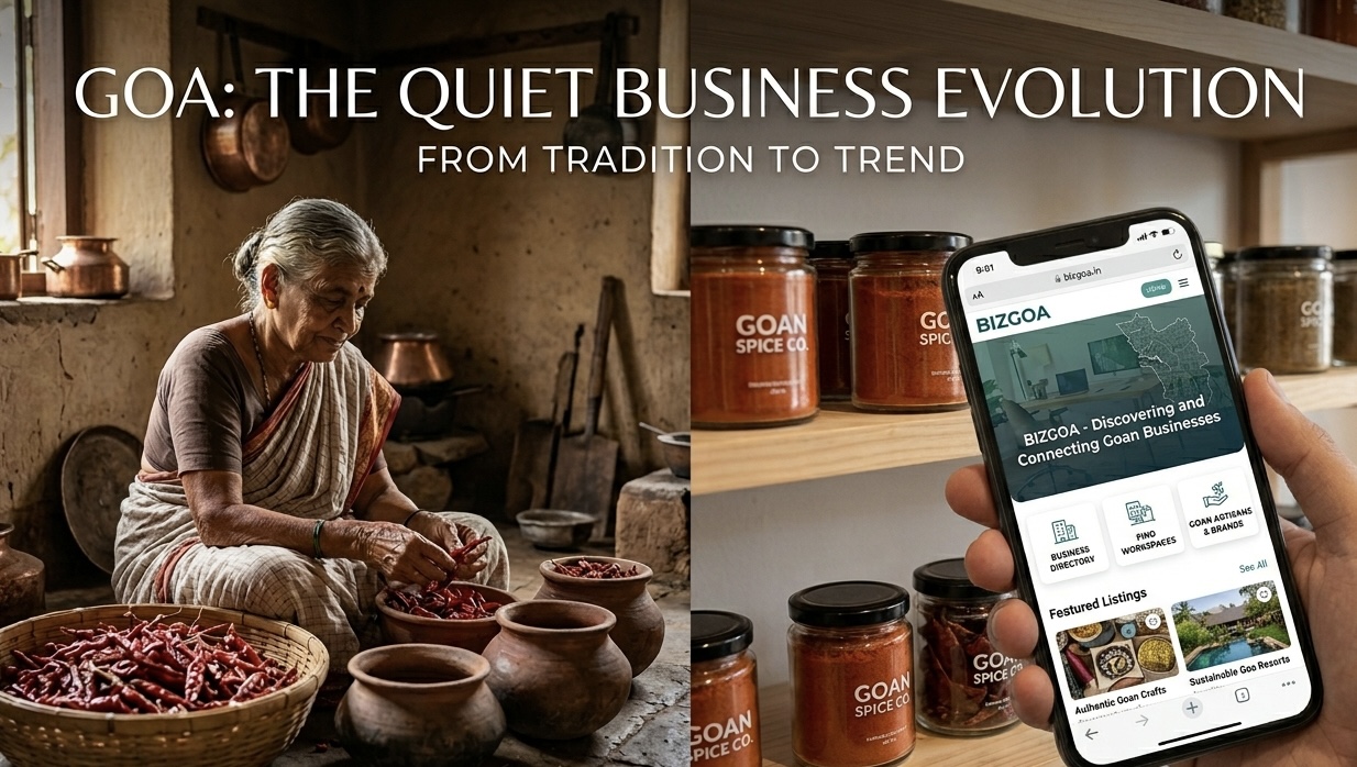 Goa’s Old Traditions Are the New Business Model — Here’s How Local Heritage Is Driving a Quiet Startup Revolution