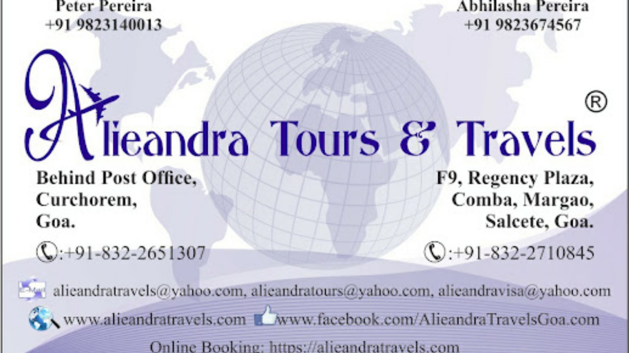ALIEANDRA TOURS & TRAVELS