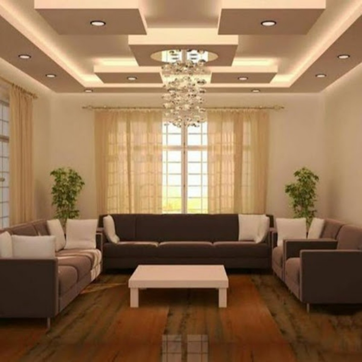 P o p false ceiling